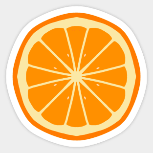 Orange  slice Sticker